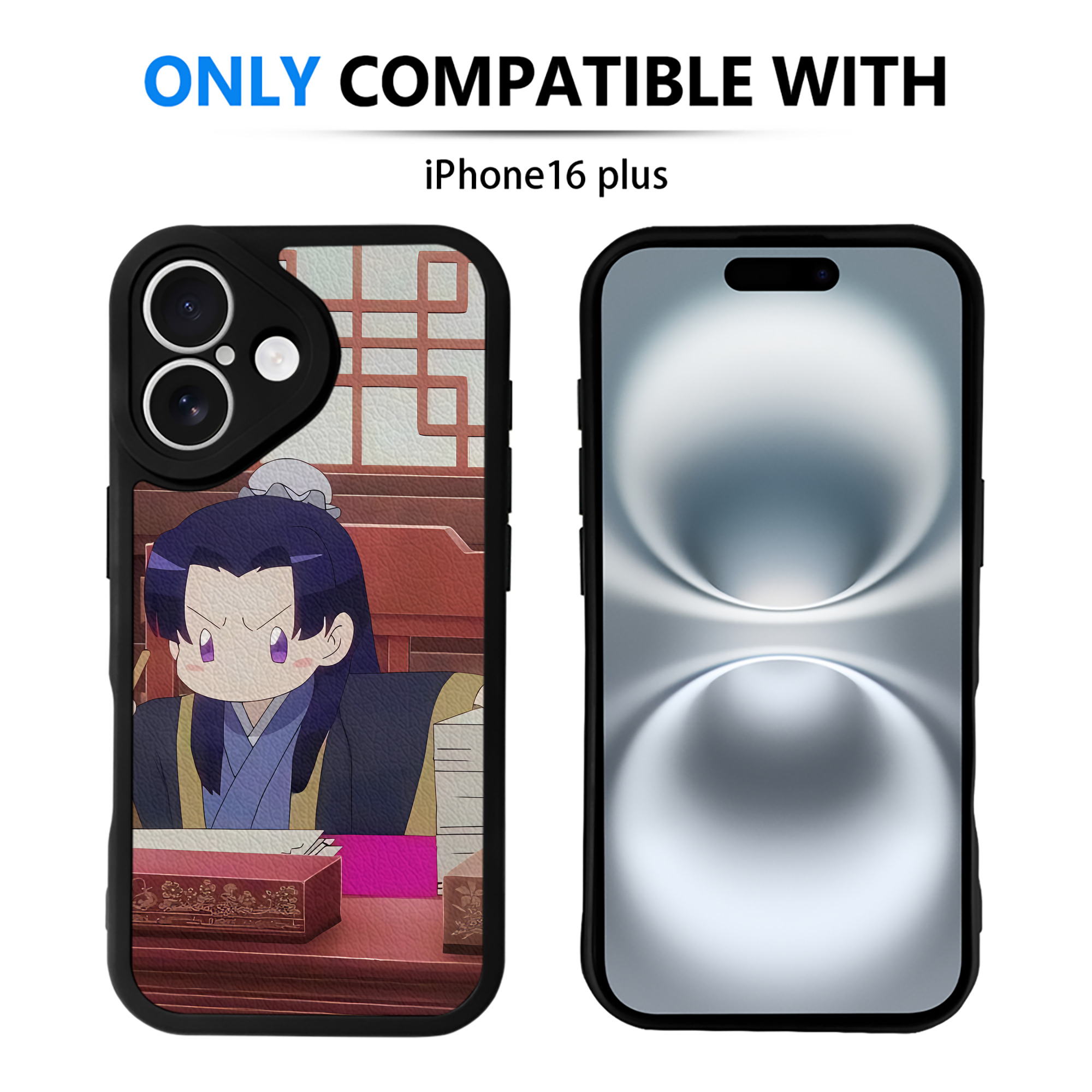 薬屋のひとりごと The Apothecary Diaries 【iPhone 16シリーズ対応】シリコンスマホケース（レザー調） 材質：シリコン